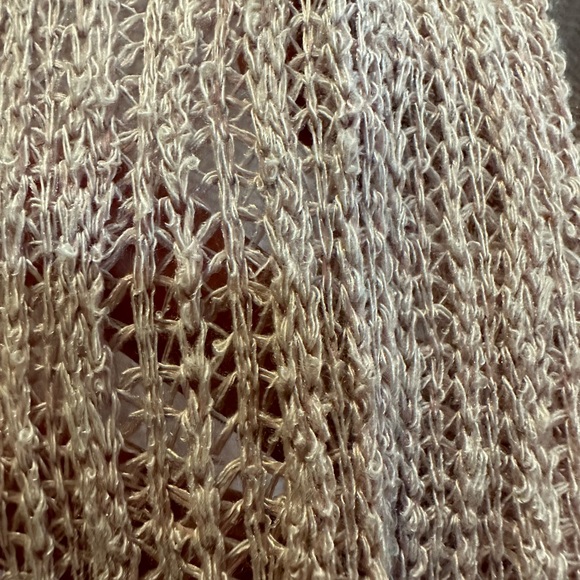 Light Pink Woven Knit Dolman Maternity Plus Cover Up  -Size: 2X - Picture 7 of 7